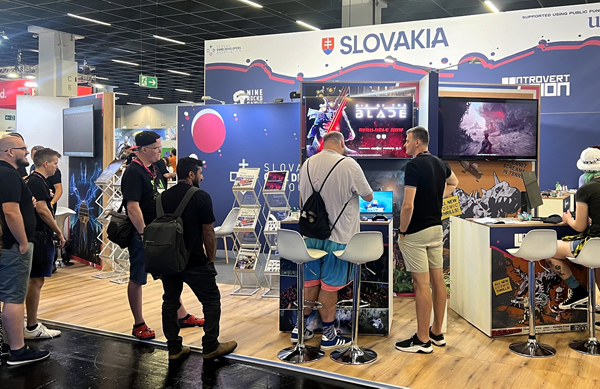 Slovak national stand at GAMESCOM 2024